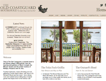 Tablet Screenshot of oldcoastguardhotel.co.uk